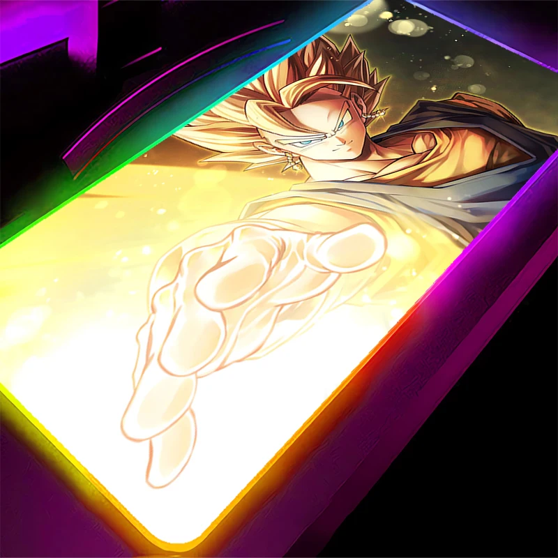 RGB الكمبيوتر Varmilo لوحة المفاتيح LED ماوس الوسادة D-Dragon الكرة قفل حافة الخلفية الألعاب اكسسوارات ألعاب السجاد مكتب حصيرة ماوس #6