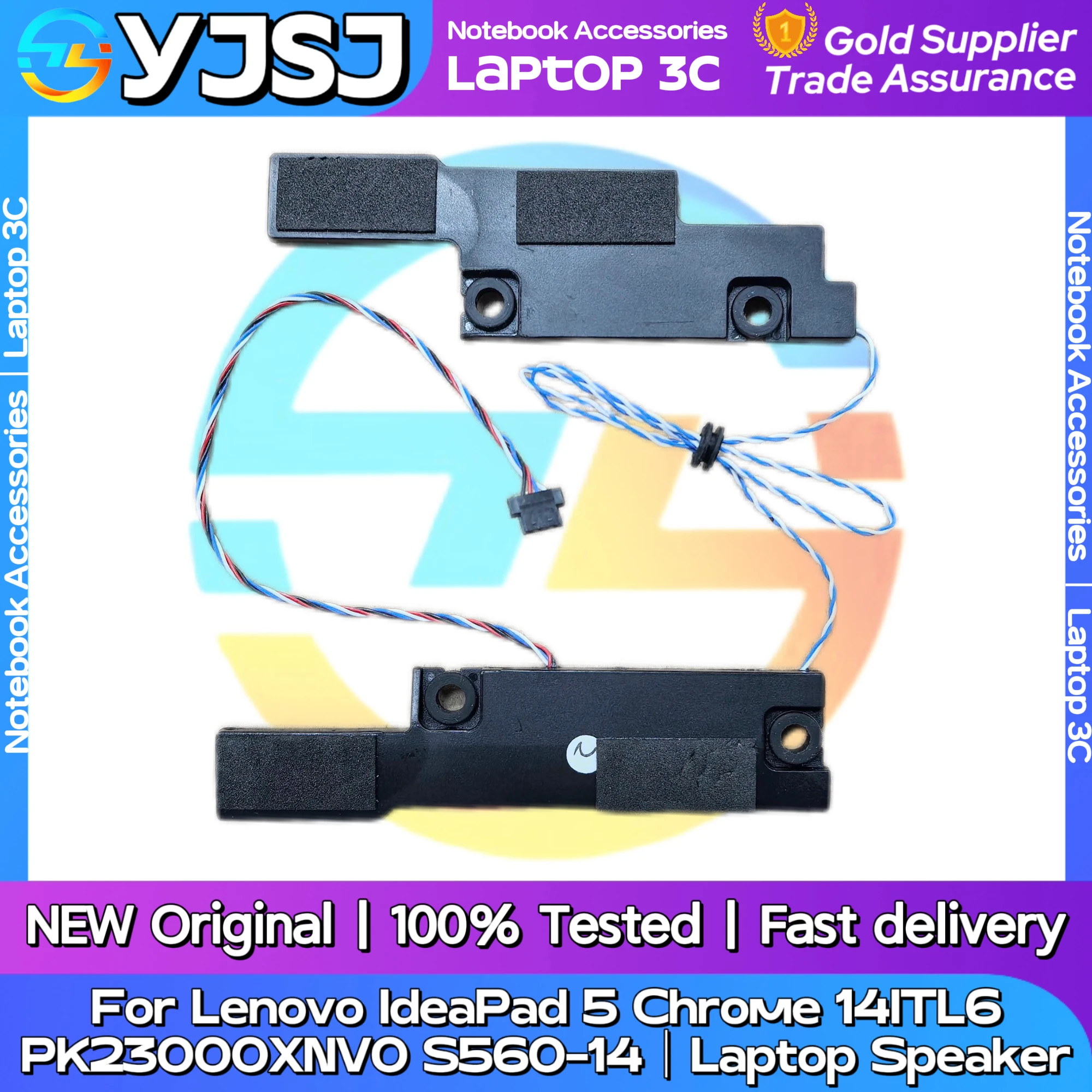 New Original Laptop Notebook Audio Speaker For Lenovo IdeaPad 5 Chrome 14ITL6 S560-14 built-in speaker horn audio  PK23000XNV0