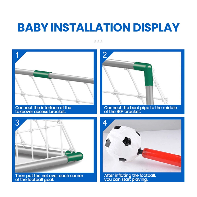 

Led Football Door Games Children Soccer Sport Toys with Light Indoor Outdoor Garden Interactive Beach Toys for Boys Girls Kids