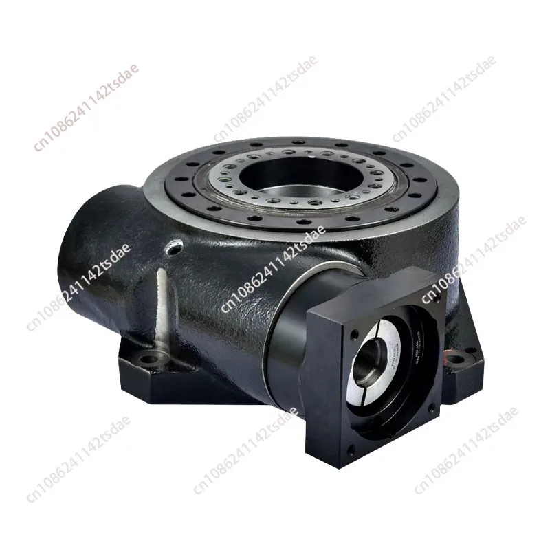 Heavy duty hollow rotating platform gear reducer large aperture hollow numerical control turntable high precision cam servo