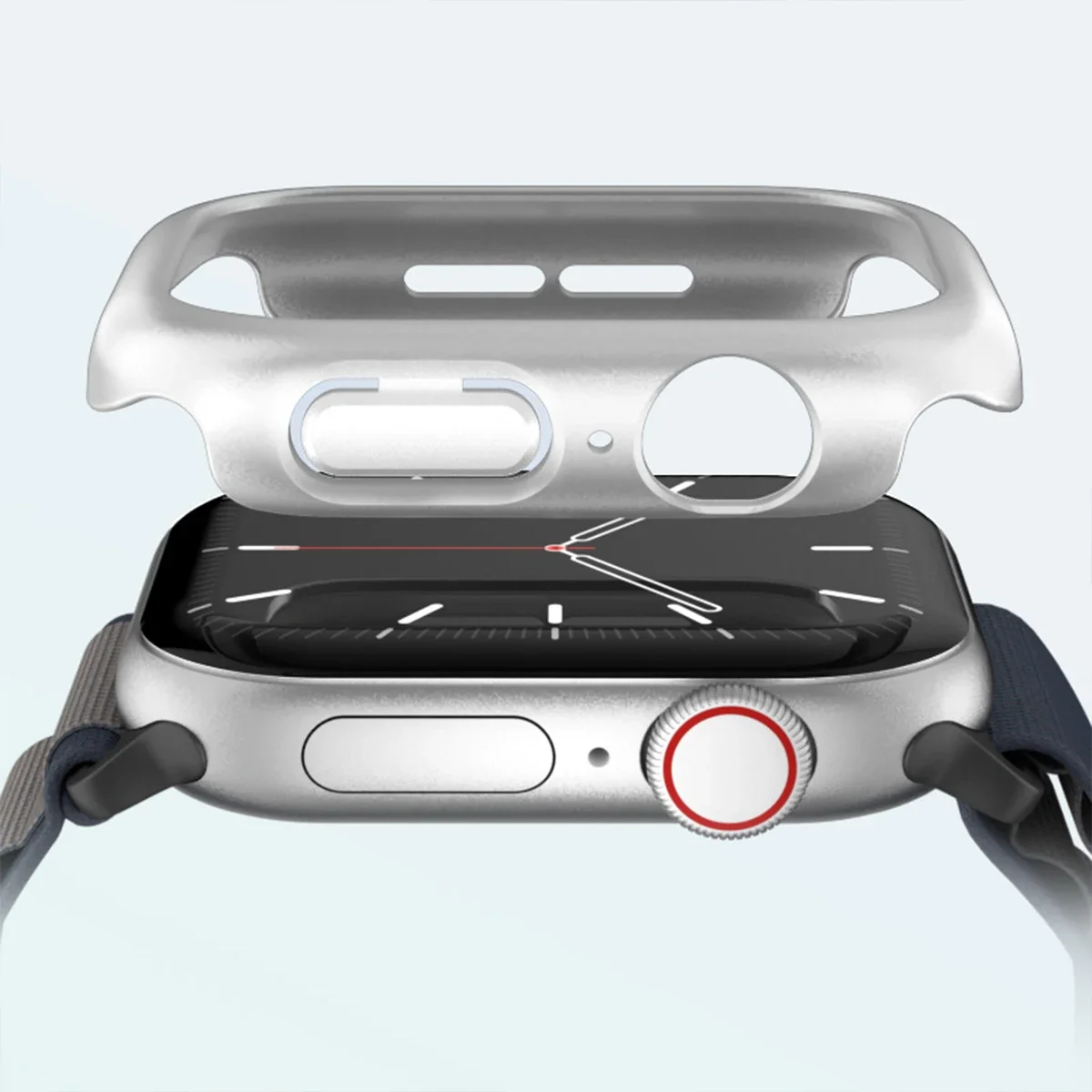 Matte Hard PC Cover for Apple Watch 10 42/46mm Protective Bumper Hard PC Frame Protector Case for iwatch Series 10 46MM 42MM