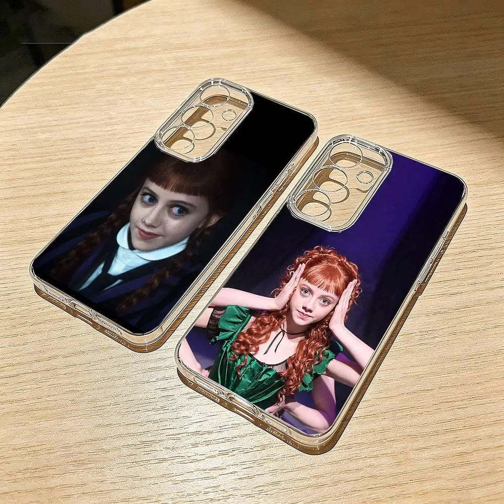 Delicate E-Evie Templeton Phone Case For Samsung S25,S24,S21,S22,S23,S30,Ultra,S20,Plus,Fe Transparent Cover