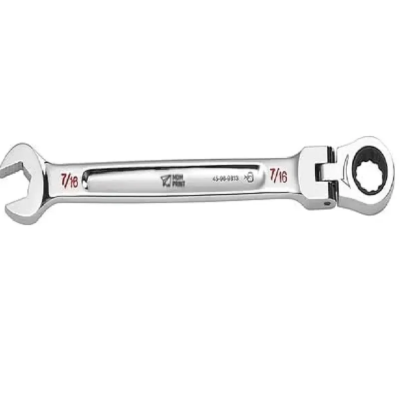 

7/16 in. SAE Flex Head Combination Wrench
