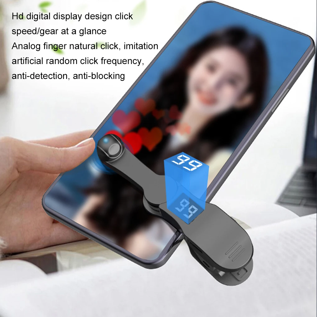

Screen Auto Clicker Simulated Finger Clicking For Smart Phone Apps Video Live Streaming Gadget Game Screen Touch Device