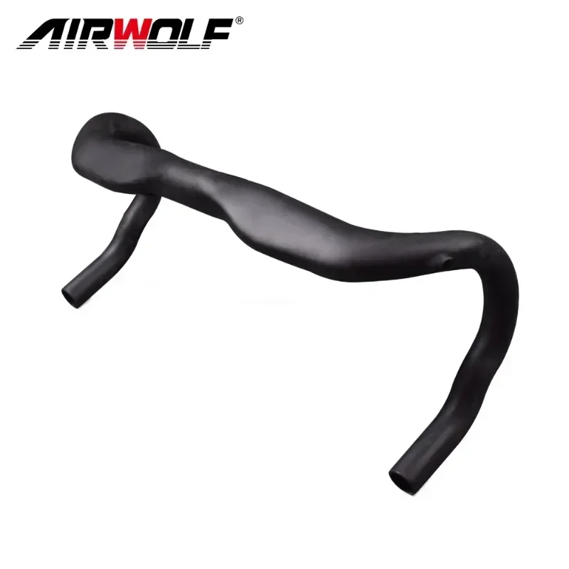 

Airwolf T800 Carbon Road Bicylce Handlebar UD Matte Drop Bar 400/420/440mm Road Bike Carbon Handlebar Cycling Bent Bars