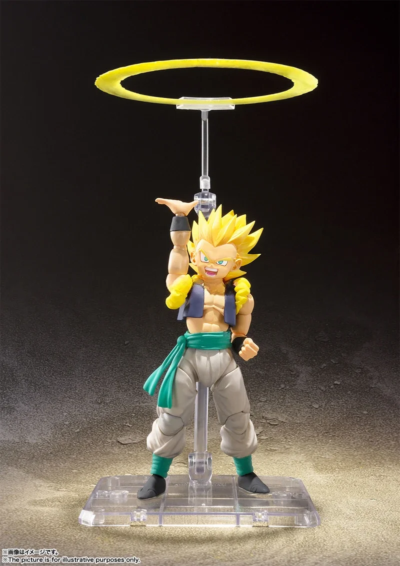 BANDAI-Figurines Dragon Ball Z S.H Figuarts, Super Saisuperb, Gotenks, PVC, 15cm, Collection de jouets, Cadeaux, En stock