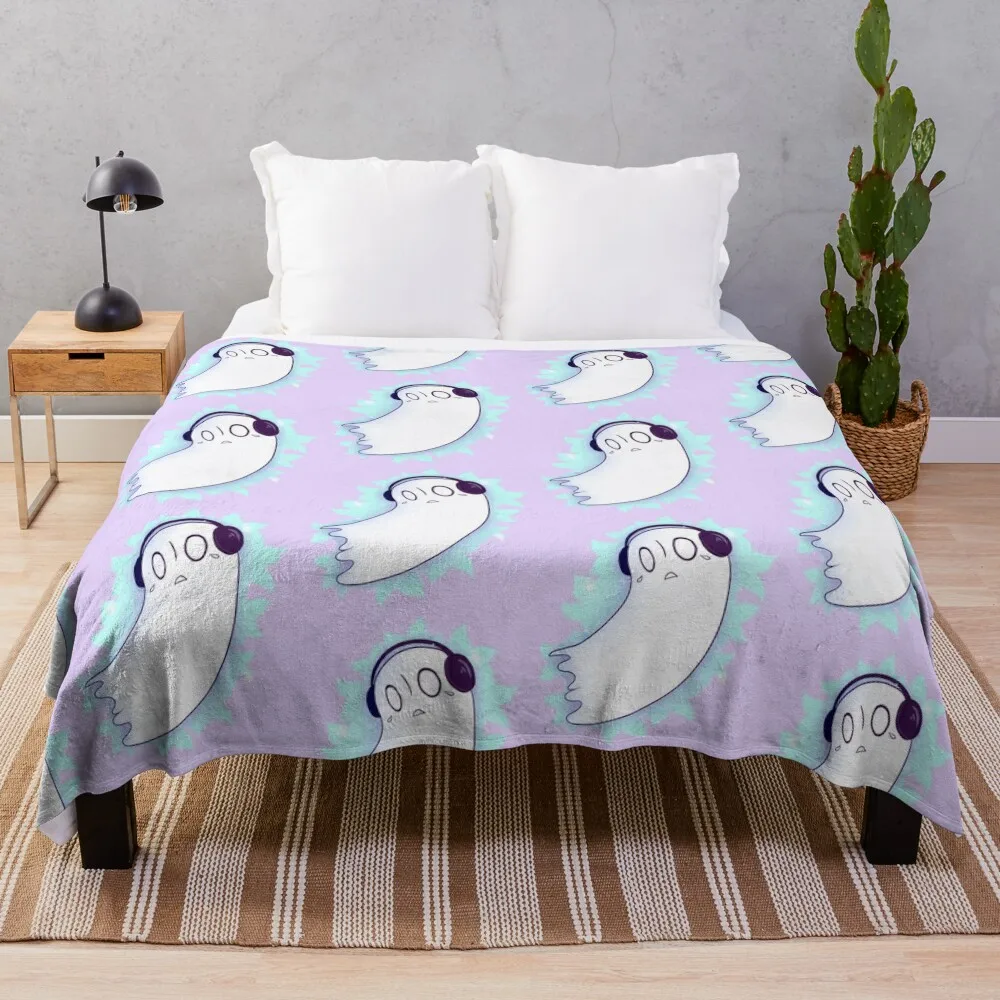 

Napstablook Throw Blanket warm winter For Baby warm for winter Summer Beddings Blankets