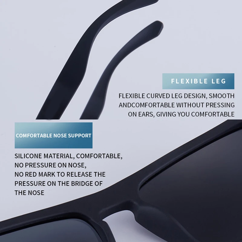 Brand Men Polarized Sunglasses For Fishing Women\'s Driving Shades Male Sun Glasses For Camping Hiking Classic UV400 Eyewear