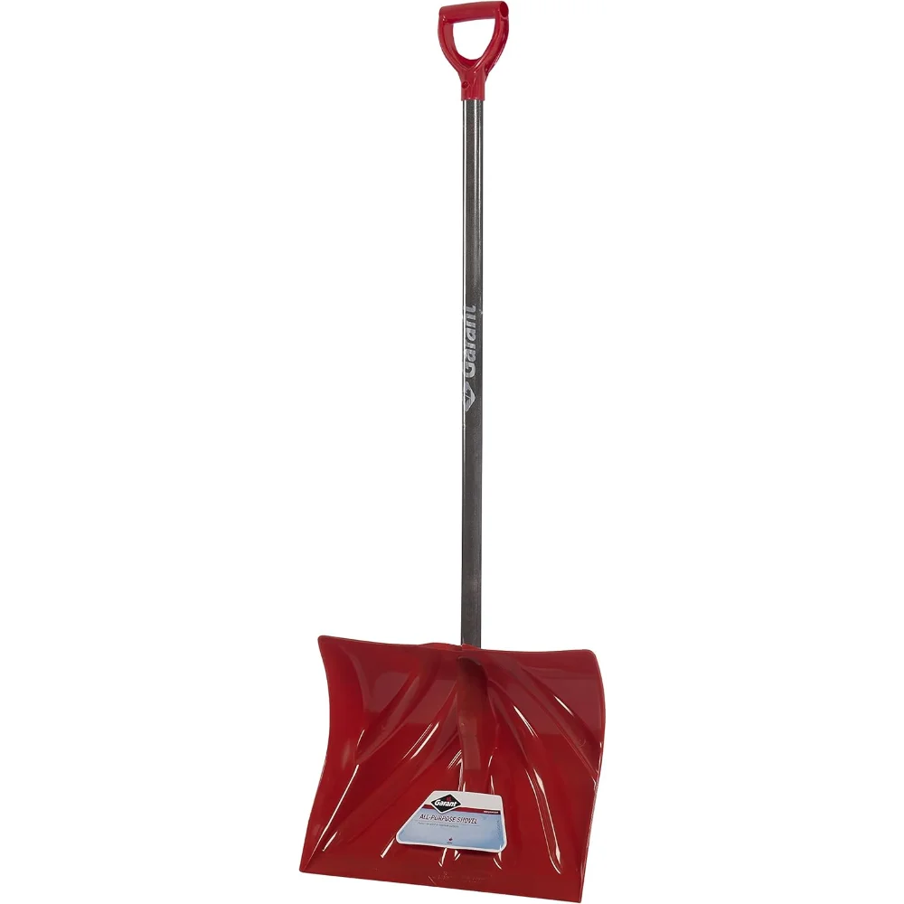

18" Poly Blade Snow Shovel, Nordic Heavy Duty Winter Tool