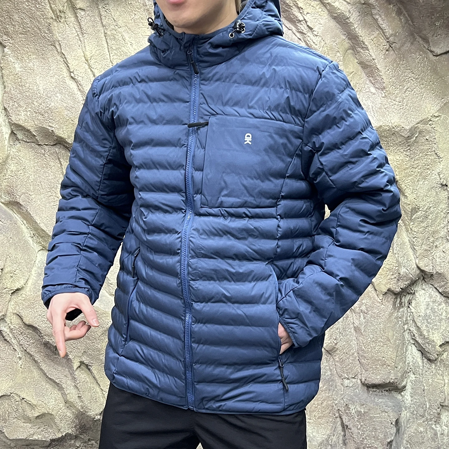 Picture 3: Pureblooded Lightweight Tech Cotton Hooded Men's Jacket Waterproof Autumn Winter Fashionable Casual Standard Fit Long Sleeve