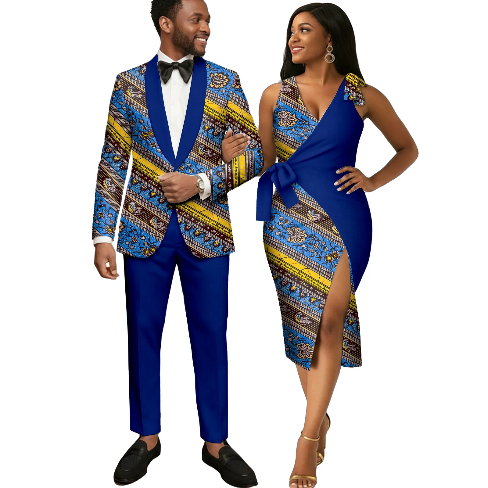 

SEA & ALP платья с африканским принтом для женщин, одинаковые мужские костюмы Dashiki, облегающие комплекты костюмов, африканская пара, наряд для вечеринки, свадьбы