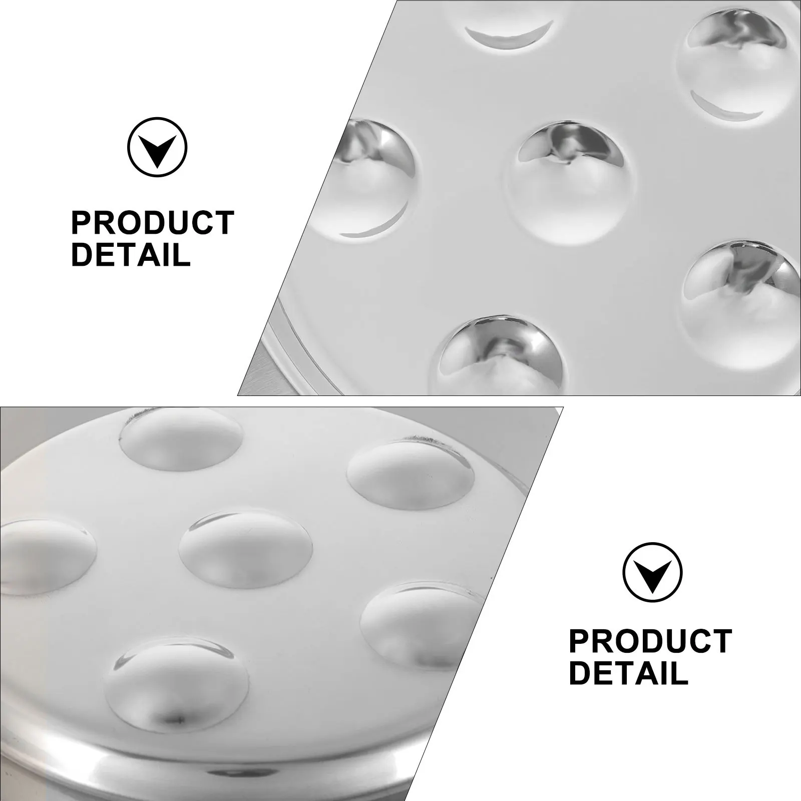 

Stainless Steel Escargot Plate Compartment Snail Serving Tray Dishwasher Safe For Shellfish Sushi Oyster Appetizers