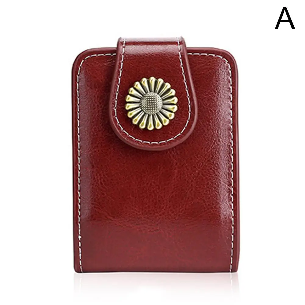 Frauen Leder Lippenstift Fall Mit Spiegel Tragbare Kleine Mini Werkzeug Lagerung Lippenstift Tasche Größe Make-Up Multifunktionale Make-Up Ba D7Z8