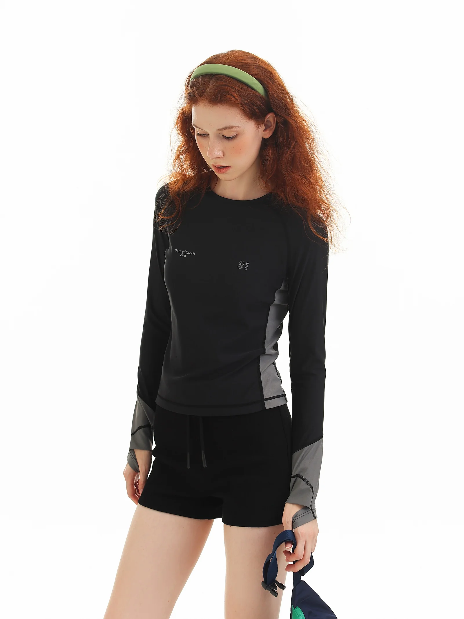 

Футболка DSU 2021, летняя влажная футболка ng Qui Dry Long Sve, спортивная одежда для йоги и верховой езды, круглая женская мода Ne