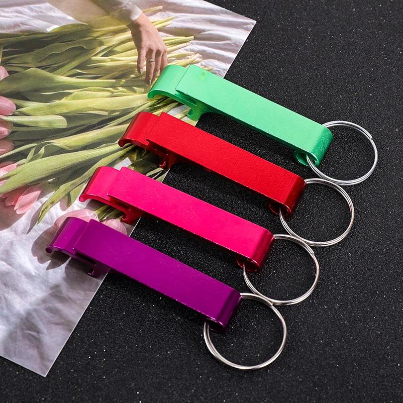 5pcs Custom Name Keychain Aluminum Alloy Set