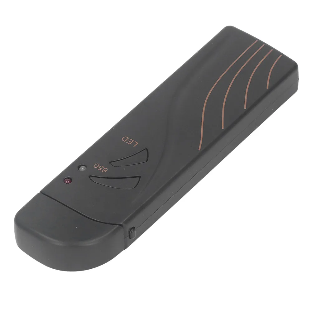 VFL Tester for Fiber Optic Networks 20km Penetration Distance 650nm Wavelength with Detachable Metal Tip for FC ST LC