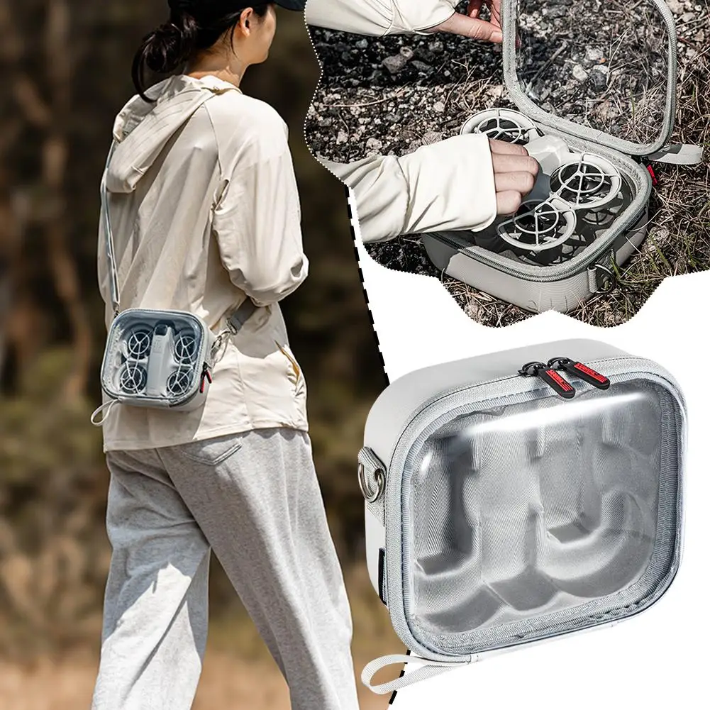 For DJI NEO Body And Accessories Transparent Storage Storage Scratch-proof Integrated And Drone Bag Box Waterproof Dust-pro Q3Y6