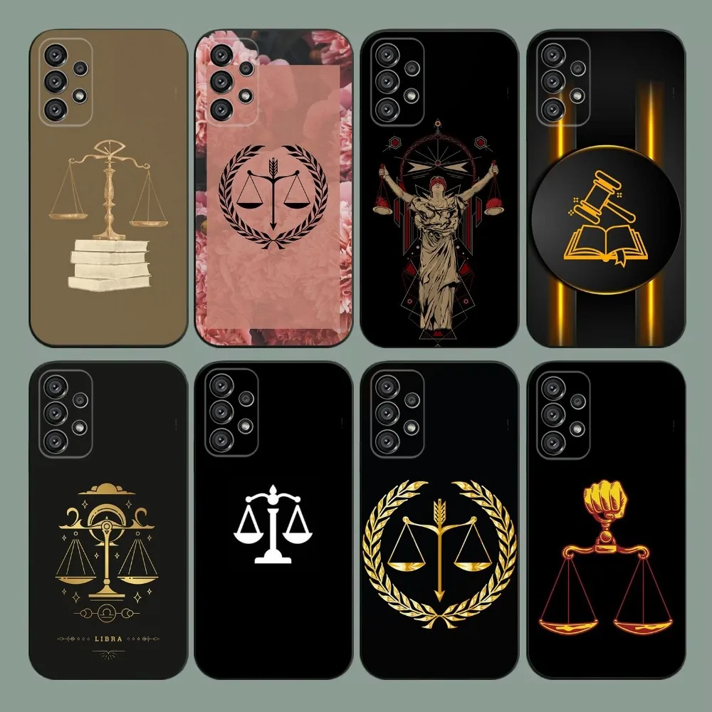 

Judge Justice Lawyer Phone Case For Samsung Galaxy A20,A21s,A22,A31,A32,A52,A53,A72,73,A80,A91 Soft Black Cover