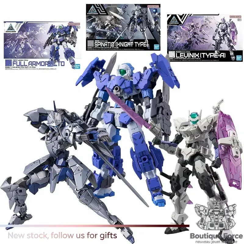 

Bandai Gundam EXM-X20A Full Armor Alto Action Figure Spinatio Knight Type 1/144 Anime Mobile Suit Model Kit Toy for Boys