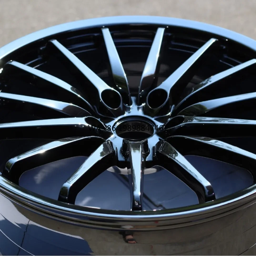 

Customized Alloy Wheels Black Chrome Car Wheel 18-21 Inch Multi-spoke Alloy Forged Wheels 5x130 5x112 for Porsche Cayenne BMW X5