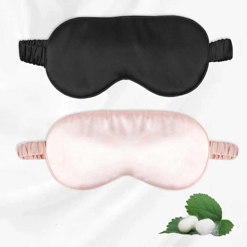 3D Satin Fabric Sleeping Eye Mask Shade Soft Sleep Mask Eye Patch Breathable Eyeshade Sleeping Bandage on Eyes For Sleeping