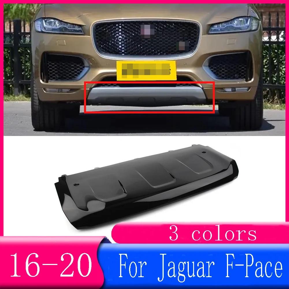 

For Jaguar F PACE/F-PACE X761 2016 2017 2018 2019 2020 R-SPORT Car Front Buttom Bumper Cover Guard Protecter Skid Trim 16-20