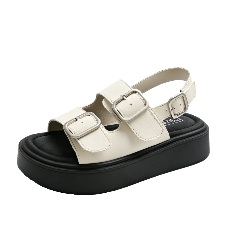 

Women's Shoes Flat Women's Sandals Summer 2025 Thick Sole Comfortable Non-slip Wear-resistant Sandals Outdoor Women Slippers