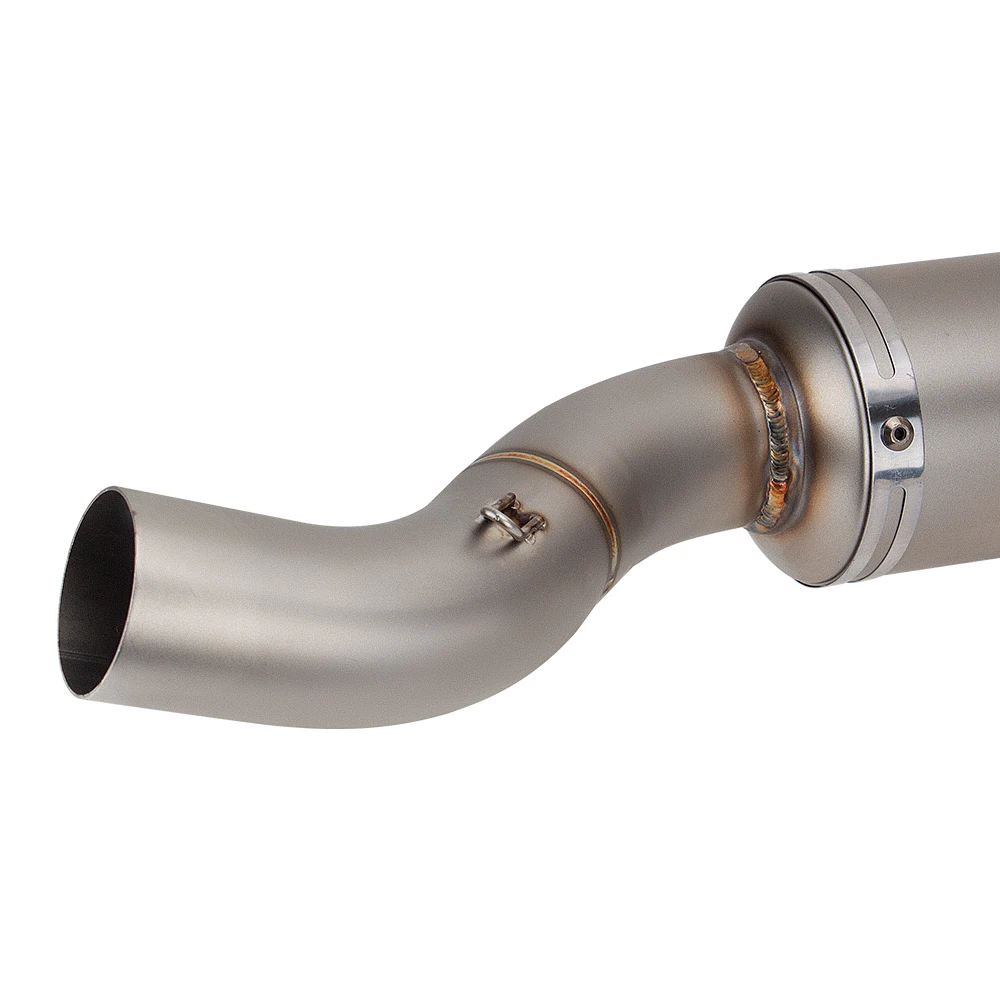 For Triumph TRIDENT 660 Daytona 660 2021-2024 Motorcycle Exhaust System Modify Escape Moto Slip on Front Tube Link Pipe 51MM