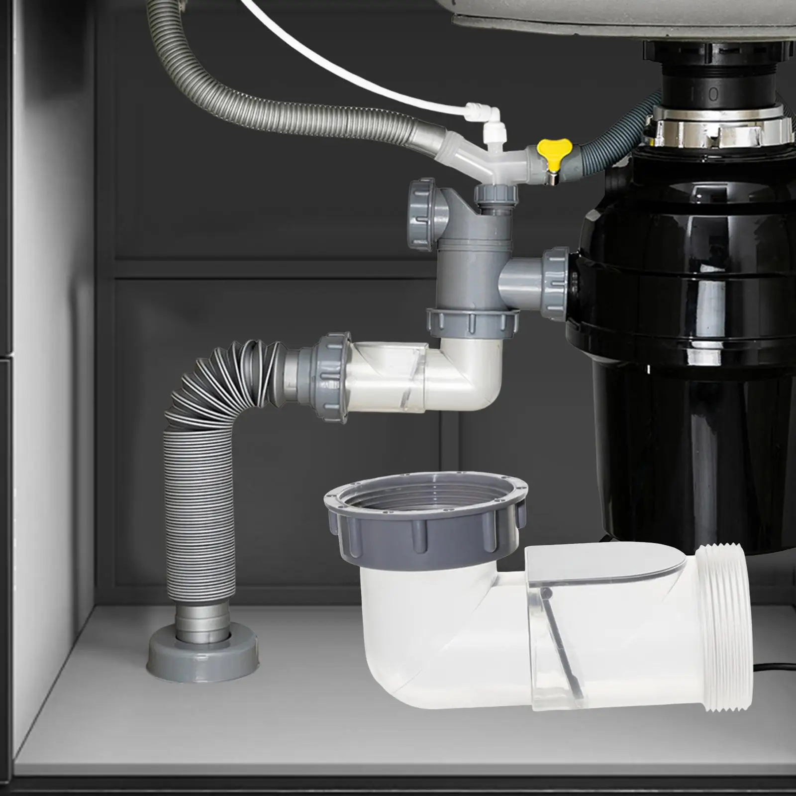 

Переходник для сливной трубы кухонной раковины, коленчатый соединитель, сантехническое соединение, прочный