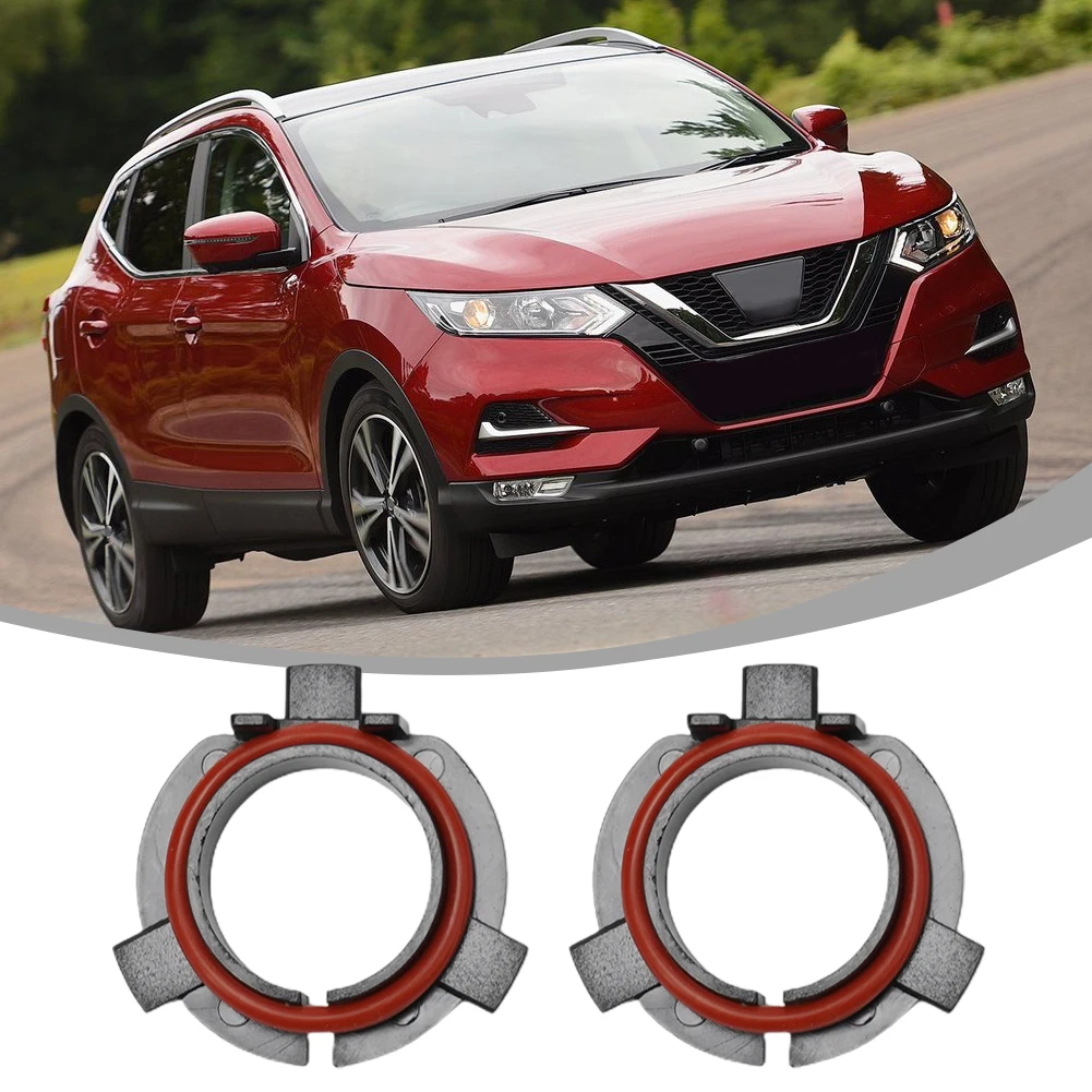 2pcs H7 LED Headlight Bulb Adapter Holder Socket Base Retainer For Hyundai For Nissan For Kia Socket Headlight Bulb Adapter