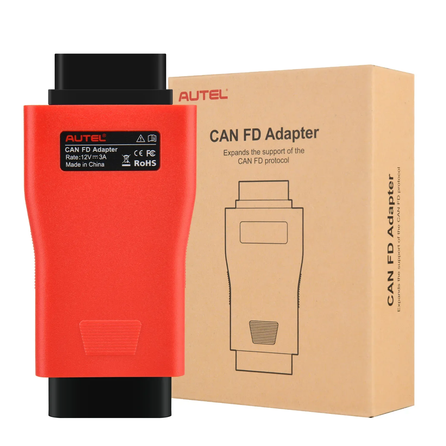 AUTEL CAN FD CAN-FD Adapter Compatible with MaxiFlash Elite J2534 VCI MS908 MS906 Series Support CANFD PROTOCOL For MY2020