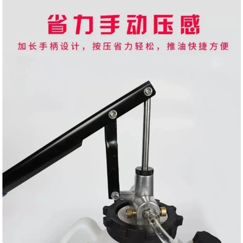 Portable Liquid Transfer Filler Pump with Control Valve & Multi Adapters