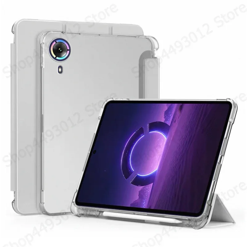 For Lenovo Legion Y700 Wuji Y700 Infinite Case With Pen Holder Trifold Soft Back Stand Tablet For Legion Y700 Infinity Case 8.4