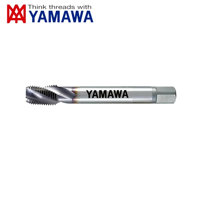 Japan YAMAWA TICN Coating Pipe Thread Spiral Fluted Tap PS RP PF G PT RC NPS NPT 1/16 1/8 1/4 3/8 1/2 3/4 Machine Thread Taps
