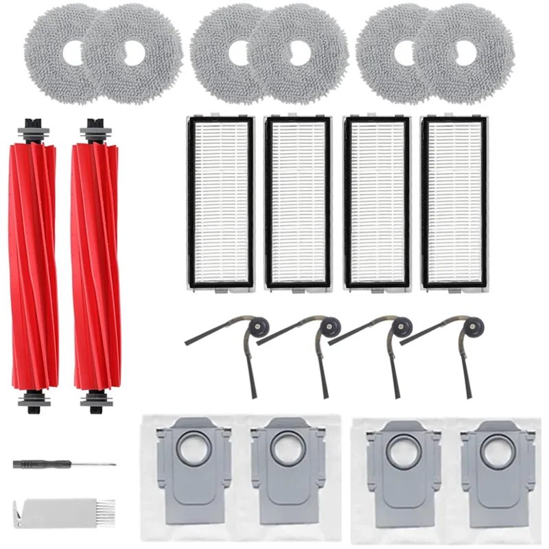 

【КОД】Для Roborock QV 35A/QV 35S, QR 598/QR 798, комплект аксессуаров для робота-пылесоса, запасные части