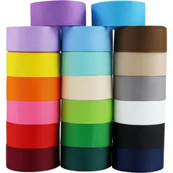 10 Meters Solid Polyester Grosgrain Ribbon for Gift Wrapping DIY Crafts Wedding Decoration Hair Bows Sewing Fabric Wholesale