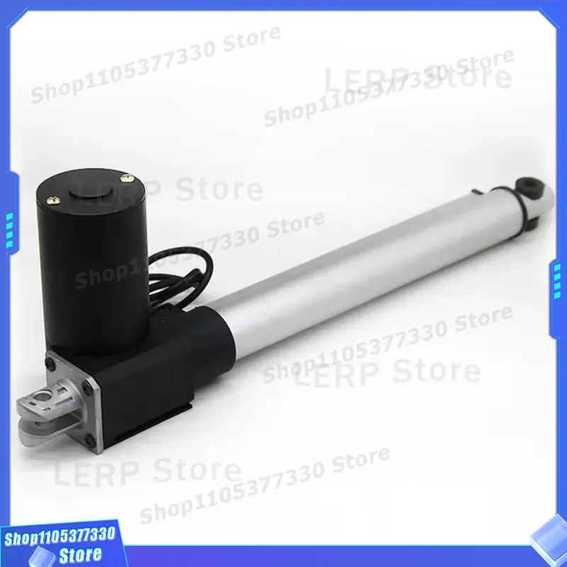 12V 24V DC Linear Actuator Motor 6000N High Torque Permanent Magnet IP43 Waterproof for Electric Bicycle Fan Home Appliance