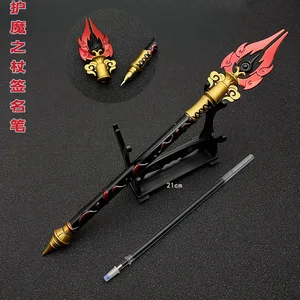 Kalem, Jel, Genshin, Darbe, bir, Kılıç, bir, Model, Metal, Mürekkep, Siyah, Braketi, El, Yapımı, Hediyeler, Hediyeler, Öğrenci, Çocuk, 0.5 mm 6 Büyük satış, genshin ımpact paper no. 4