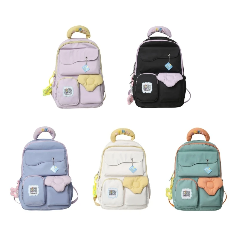 Cute Japanese Style Soft Girl Student Backpack School Rucksack Laptop Backpacks