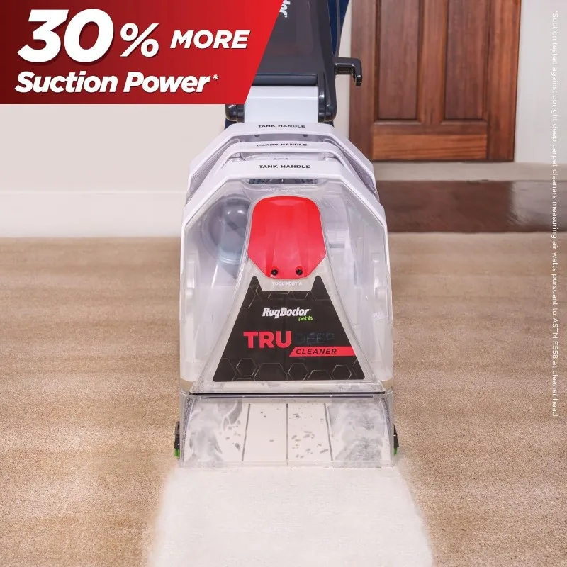 Rug Doctor Pet TruDeep Carpet Cleaner, Pet Decorating Tool, Best-in-Class Suction, Dual-Brush Cross-Action Technology