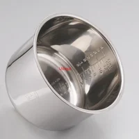 304 stainless steel rice cooker inner container Non stick Cooking Pot Replacement Accessories kitchen food Rice Cooker liner 4