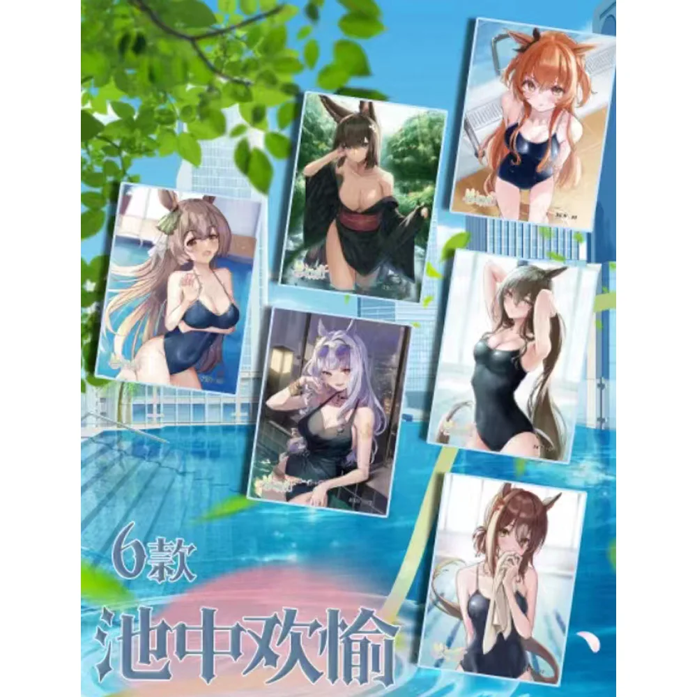 New Goddess Story Collection Card Booster Box Girl costume da bagno Bikini Tcg Game Card regalo giocattolo per bambini