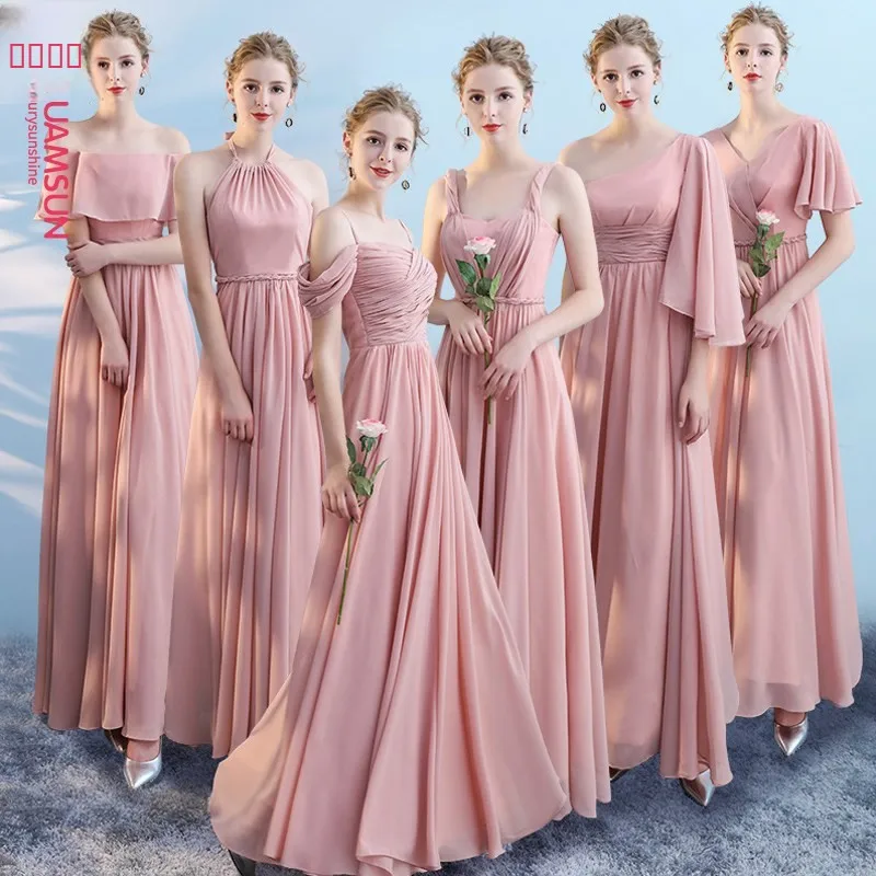 

Вечерние платья для подружек невесты, нарядные, формальные, подходят для KTV, особых случаев, 100% материал