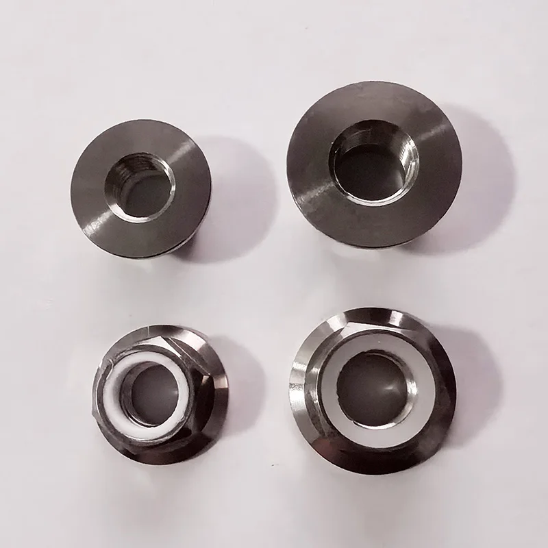 M5 M6 M7 M8 M10 M12 M14 Grade 5 Titanium Nyloc Nut Nylon Insert Locknut
