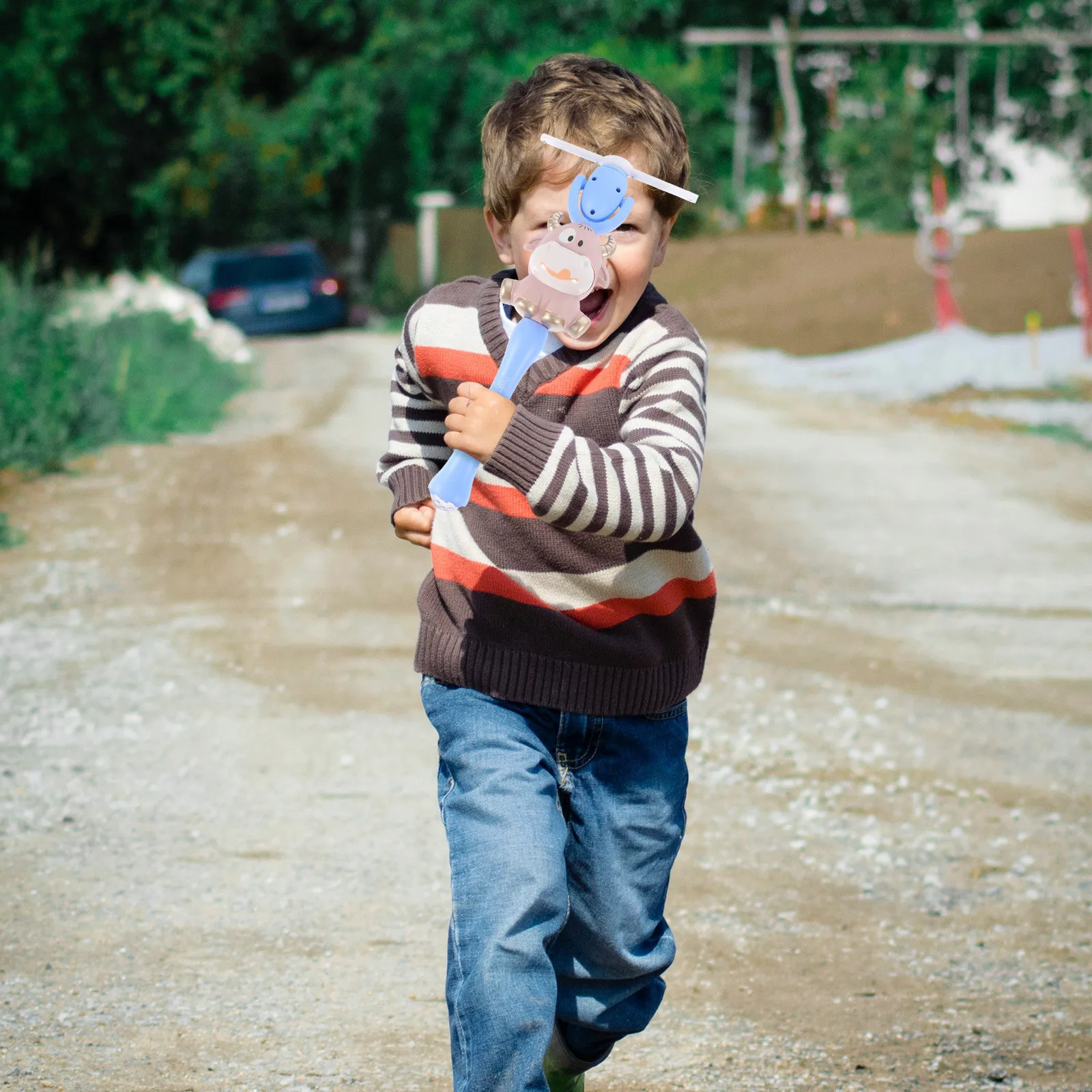 

Glowing Fairy Windmill Stick Pretty Decorative Kids Windmill Light Luminous Music Outdoor Party Festival Glowing Fairy Sticks