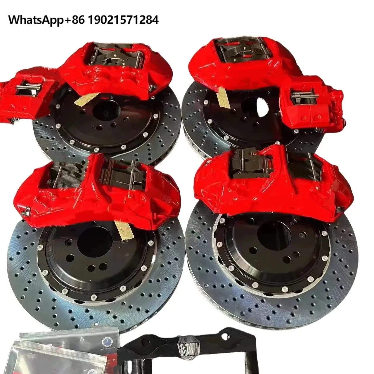 

Big Brake Caliper Kit Brake Discs front Rear Wheel Car Upgrade Auto Brake System Pads for f30 f80 m3