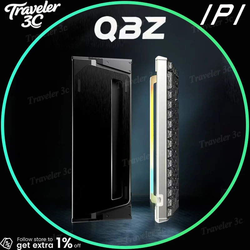 

IPI QBZ Customized K Magnetic Switch 65keys Wired Keyboard RGB Mechanical Keyboard Dual 8k FPS SOCD Gaming All Aluminum Gift
