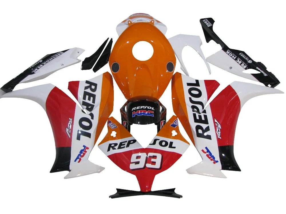 

Intelligent Library CBR1000RR 2012 2013 2014 CBR1000 12 13 14 Motorcycle Fairing Kit Orange Red Repsol