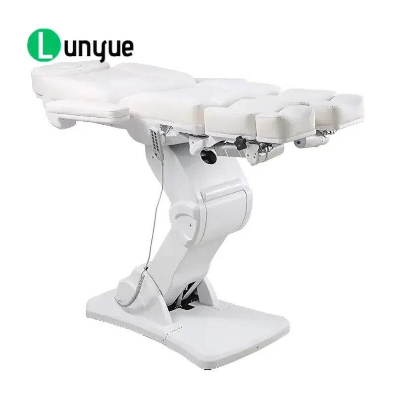 Electric Podiatric Treatment Chair Adjustable Medical Examination Bed Professional Foot Care Furniture for Clinic Hospital