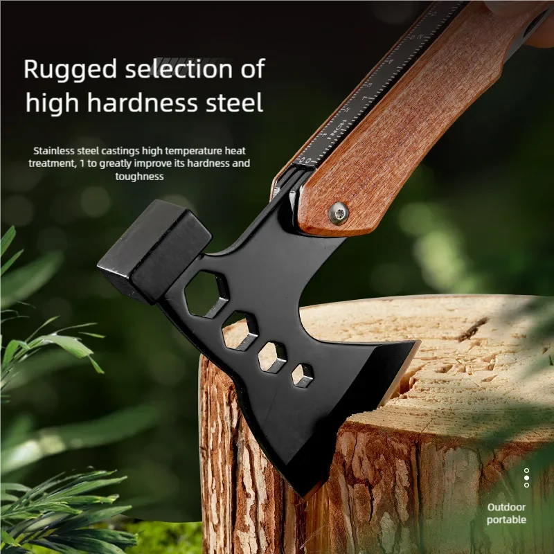 Survival Imitation, Portable Combination Outdoor Multifunctional Tent, Ground Nail, Outdoor Camping Tool, Ground Hammer view 2